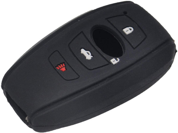 Subaru Remote Key Case Holder 4 button Silicone Rubber Cover Key Protector for Subaru Impreza WRX STI BRZ crosstrek outback forester