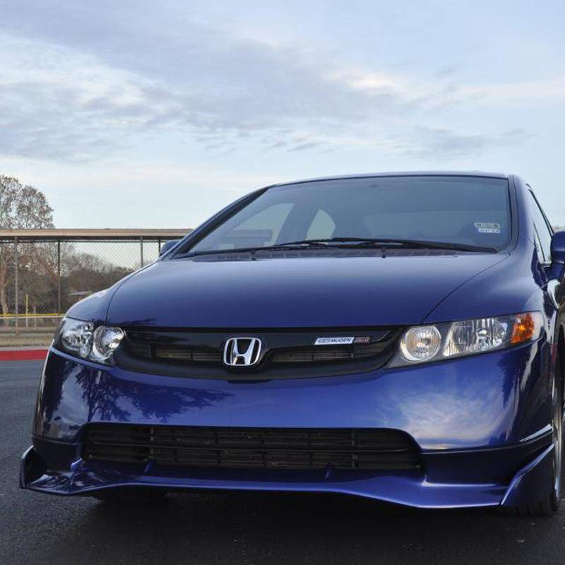 📈Front Lip 2006-2008 Honda Civic Sedan 4door USDM Mugen SI style Front Bumper Lip - Auto Sports Accessories & Performance