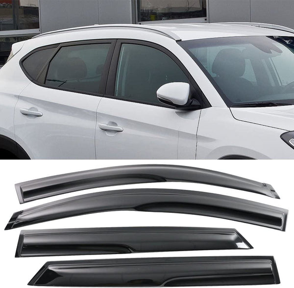 Window Visor Deflector Rain Guard 2016-2020 Hyundai Tucson Mugen Style