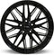 RTX R-Spec SW20 (#082845) Alloy Wheel Rim Glossy Black Size 17x7.5 Inch Bolt Pattern 5x114.3 Offset 42 Center Bore 73.1 Center Caps included Lug Nuts NOT included (priced individually)