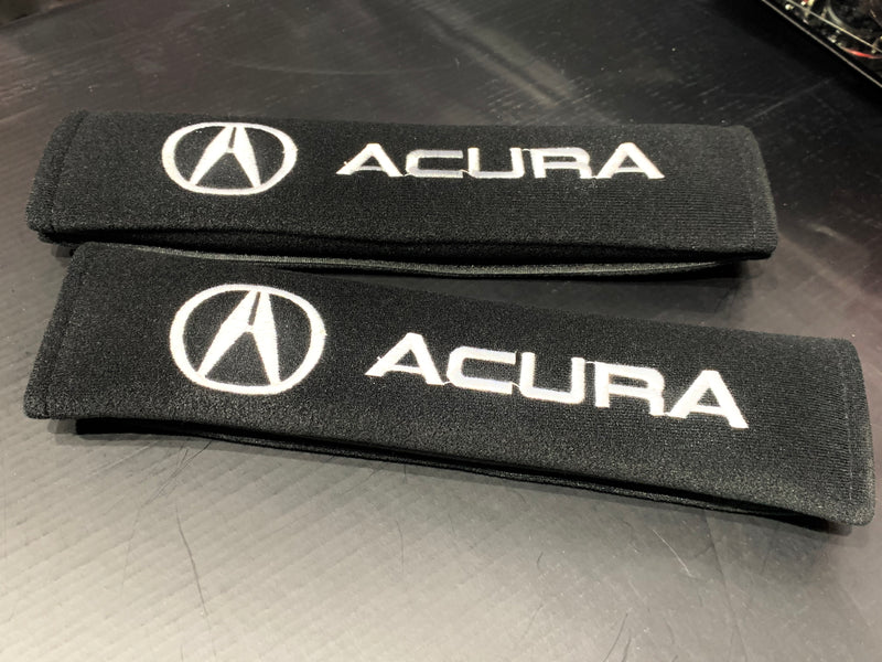 Acura Seat Belt Pad Cover Protectors Shoulder Pad