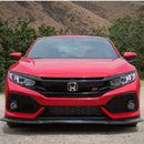 📈Front Lip 2017-2021 Honda Civic Hatchback Sport Model GT style Unpainted Front Lip (PU)