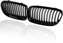 Grille 2009-2011 BMW 3 Series Sedan E90 Kidney Grill Grille Glossy Black/ Pair