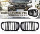 Grille 2014-2017 BMW F15/F16 BMW X5 BMW X6 Kidney Grill Grille Double Spoke Glossy Black/ Pair