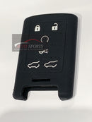 Cadillac remote Key Case Holder 4 button Silicone Rubber Cover Key Protector