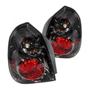 Taillight Lamp 2002-2006 Nissan Altima Tail light LED Black Housing Red/ Smoke
