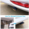 Universal Muffler Tip Stainless Steel Exhaust Tip Pipe Car Oval Rear Exhaust Straight Tail Pipe Muffler Tip Blue Burnt