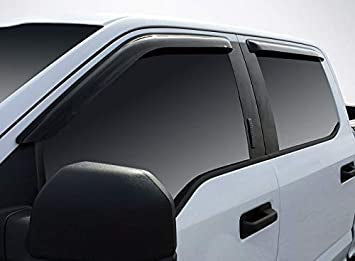Window Visor Deflector Rain Guard 2015-2021 Ford F-150 F150 CREW CAB