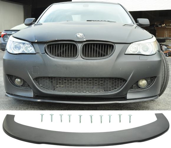 📈Front Lip 2006-2010 BMW M5 E60 PU Polyurethane Front Bumper Lip Splitter