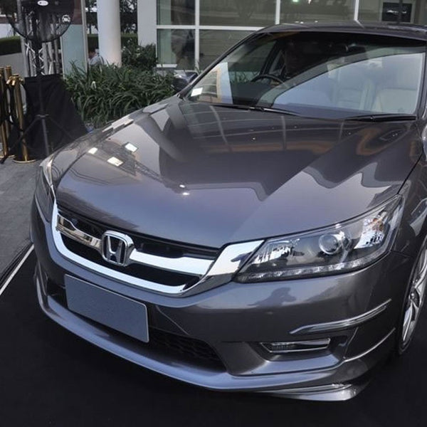📈Front Lip 2013-2015 Honda Accord Sedan 4DR MD Style Front Bumper Lip PP