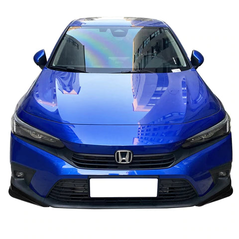 Front Lip 2022-2023 Honda Civic Sedan & Hatchback 11th HPD Style 2PCS Front Bumper Splitters