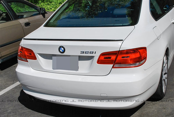 Spoiler 2007-2013 BMW E92 3 Series Coupe M3 Style Trunk Spoiler ABS Painted #668 Jet Black
