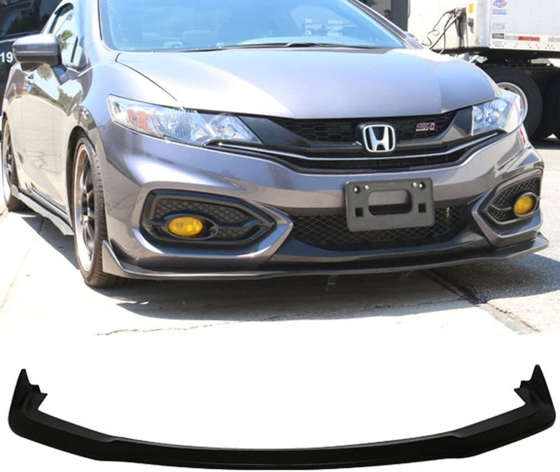 Front Lip 2014-2015 Honda Civic Coupe 2door CS2 style Front Bumper Lip