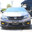 Front Lip 2014-2015 Honda Civic Coupe 2door CS2 style Front Bumper Lip