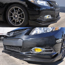 📈Front Lip 2012-2013 Honda Civic Coupe 2-Door CS Style Unpainted Front Bumper Lip PU