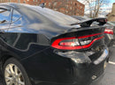 spoiler Compatible With 2013-2016 Dodge Dart, Painted Glossy Black ABS Spoiler Wing Rear Trunk lip