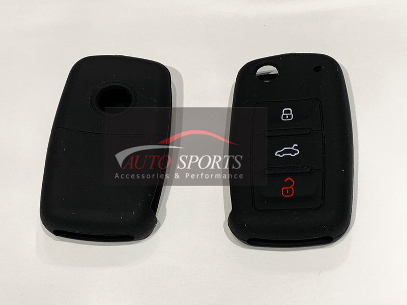 Key Fob Silicone Rubber Cover Key Protector for Volkswagen