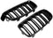 Grille 2012-2019 BMW 3 Series F30 Sedan Kidney Grill Grille Double Slat Glossy Black/ Pair