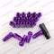 MUTEKI SR48 LUG NUTS STEEL 20 PCS OPEN END EXTENDED TUNER 48MM KEY