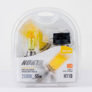 Nokya Hyper Yellow H11B Light Bulbs 2500K 55W (Stage 1)