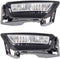 Fog Light 2013-2015 Honda Accord 4Dr Sedan Clear Lens Bumper Driving Fog Lights Lamps Bulbs