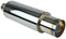 ASA T-Muffler w/ Silencer Stainless Steel 4 Inch Flat
