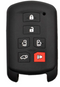 Toyota Remote Key Case Holder 6 button Silicone Rubber Cover Key Protector for Toyota Sienna