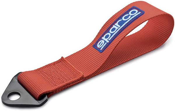 Sparco 01637RS Towing Hook Ribbon -Red -max. 3000kg