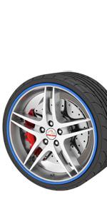 Wheel Rim Protector Tire Rim Trim Guard Line Rubber Moulding up to 22"