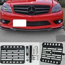 bR License Plate Mounting Kit License Plate re-locator for Mercedes 2015-2019 C-class W205