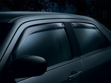 WeatherTech In-channel Style Side Window Deflectors for Infiniti G - Sedan - 2007-2013 - Dark