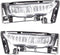 Fog Light 2013-2015 Honda Accord 4Dr Sedan Clear Lens Bumper Driving Fog Lights Lamps Bulbs - Auto Sports Accessories & Performance