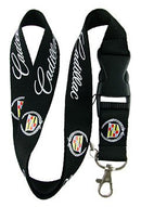 Cadillac Lanyard (Black with Red, yellow and white logo)
