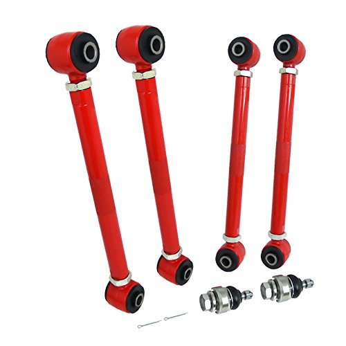 Camber Kit (6 Piece Front And Rear Red) for 2003-2007 Honda Accord