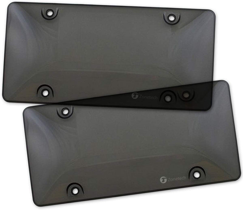 License Plate Cover / License Plate Shields - 2 pieces a set ( Convex Style)