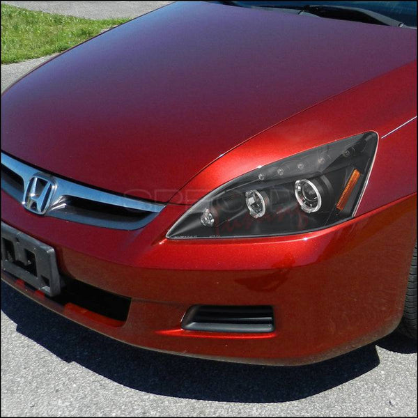 Headlight Light Kit 2003 2007 Honda Accord Dual Halo Projector