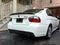 Spoiler Fits 2006-2011 BMW 3 Series E90 M-Tech Style Glossy Black/ Unpainted Matt Black Rear Tail Lip Deck Boot Wing