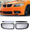 Grille 2006-2008 BMW 3 Series Sedan E90 Kidney Grill Grille Glossy Black/ Pair