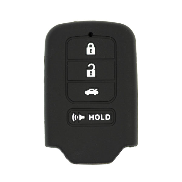 Honda remote Key Case Holder 4 button Silicone Rubber Cover Key Protector for Honda Civic Accord HRV CRV