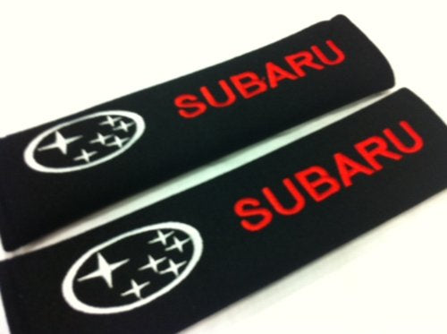 2 Pcs SuBARU Seat Belt Cover Car Seat Belt Shoulder Pads Strap