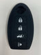 Nissan Remote Key Case Holder 4 Button Silicone Rubber Cover Key Protector for Nissan Armada Rogue Maxima Altima Sedan Pathfinder