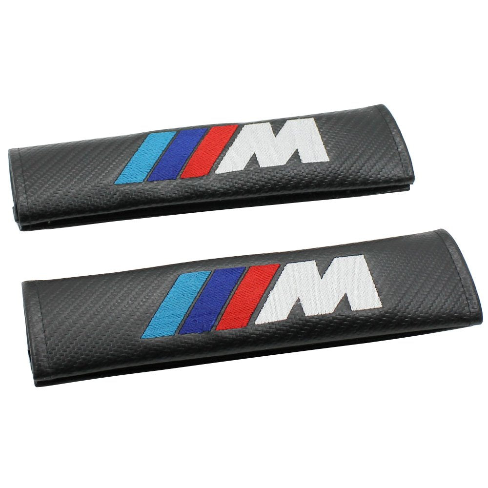 BMW M Seat Belt Pad Cover Protectors Shoulder Pad – Autosports Zone