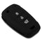 Hyundai Remote Key Case Holder 3 button Silicone Rubber Cover Key Protector for Hyundai Elantra Tucson