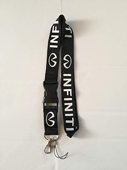 Infiniti Lanyard (Black with white logo)