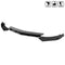 Universal 3-PC Front Bumper Lip (Glossy Black / Matte Black) Adjustable width Vent Design