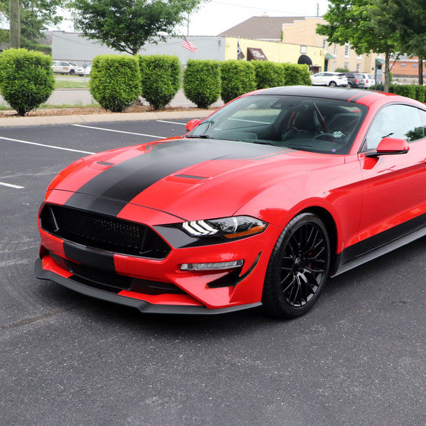 Canard for 2018-2022 Ford Mustang GT/Ecoboost Lower Dive Front Bumper Canards Trims