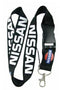 Nissan Lanyard (Black with white and blue and red logo)