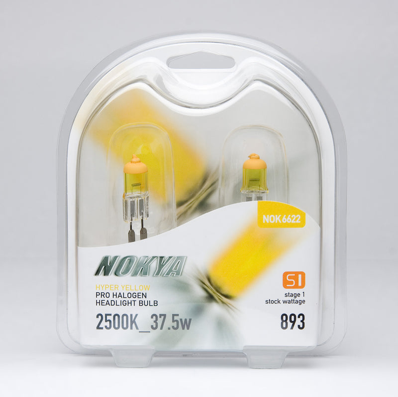 Nokya Hyper Yellow 893 Light Bulbs 2500K 37.5W (Stage 1)