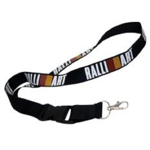 Ralliart Lanyard (Black with Red, yellow and white logo)