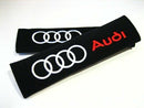 Audi - Seat Belt Pad Cover Protectors Shoulder Pad - Auto Sports Accessories & Performance